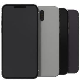 Generic smart phone 2018 3D model